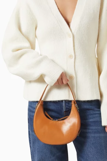Mini Toni Shoulder Bag in Leather