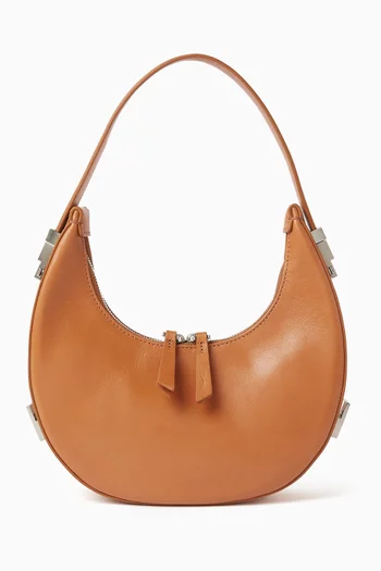 Mini Toni Shoulder Bag in Leather