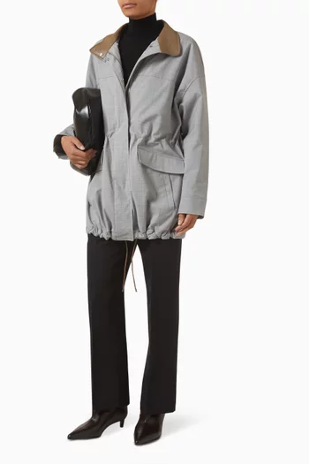 Paded Jacket in Wool