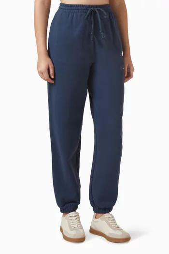 بنطال رياضي برباط تضييق قماش تيري