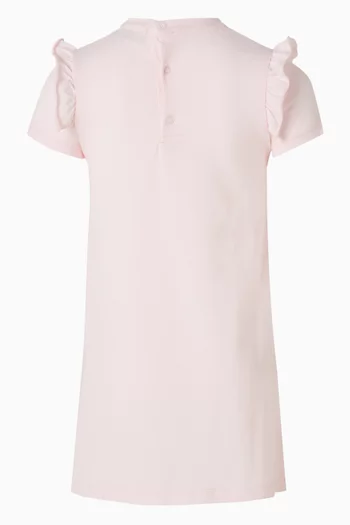 Butterfly Print Dress in Cotton