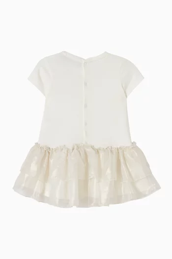 فستان بطبعة قلادة 