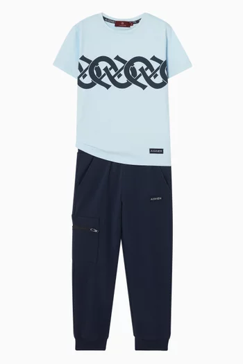 Criss-cross Logo T-shirt