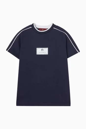 Logo-print T-shirt in Cotton