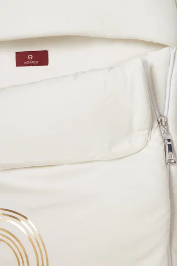 Logo Baby Nest in Pima Cotton