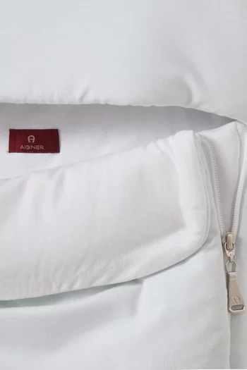 Logo-embroidered Baby Nest in Pima Cotton