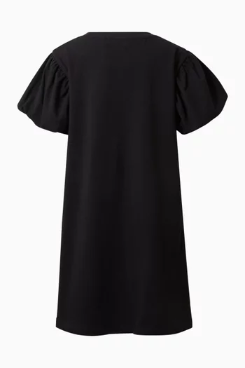 Bag-print T-shirt Dress in Cotton