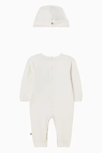 Logo Pyjama & Beanie Gift Set