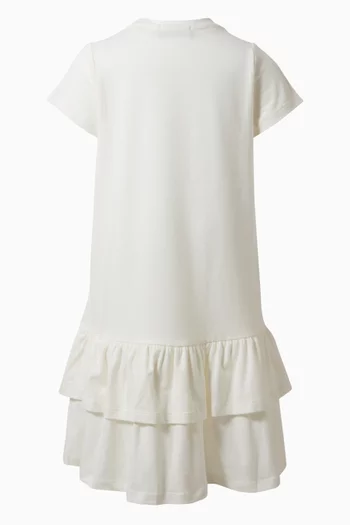 فستان بطبعة قلادة قطن