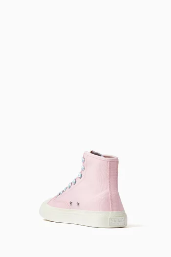 Hoshi Hight-top Sneakers in Canvas