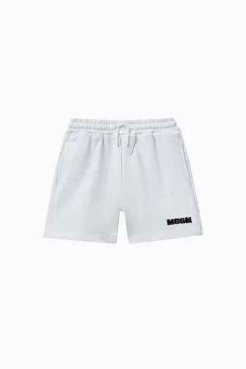 Logo Drawstring Shorts in Cotton