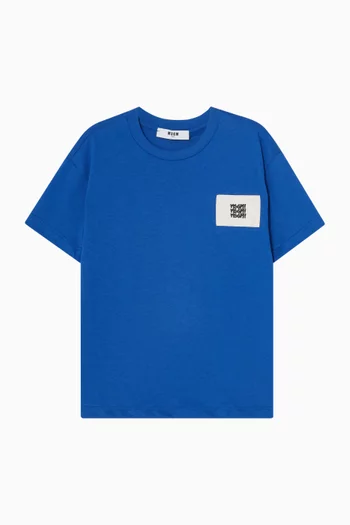 Graphic Logo T-shirt in Cotton Jersey