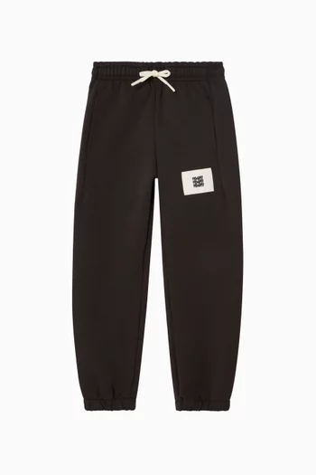 Logo Patch Sweatpants
