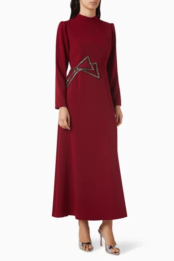 Embellished Maxi Dress