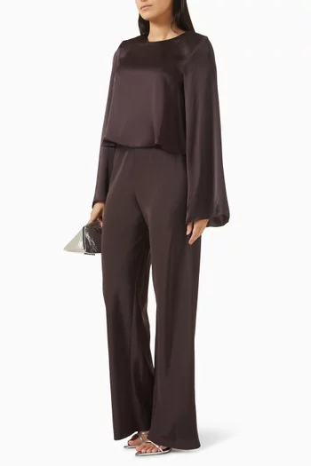 Sonya Cropped Top in Silk