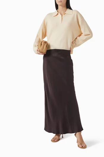 Elsie Polo Sweater in Cashmere