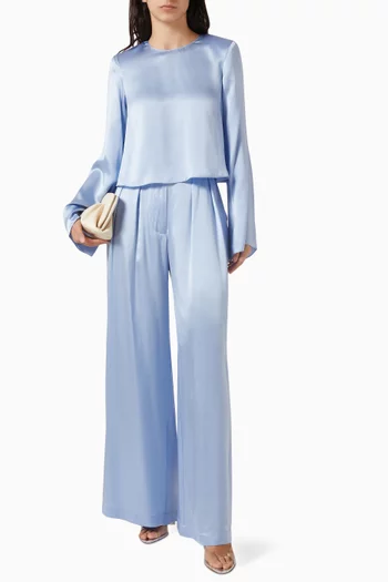 Sonya Padded Shoulder Top