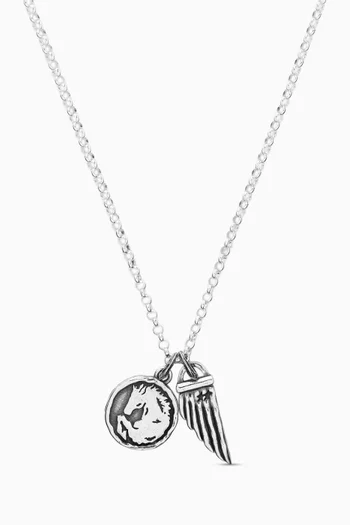 Pegasus Necklace in Sterling Silver