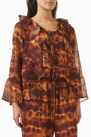 Olivia Tie-dye Top