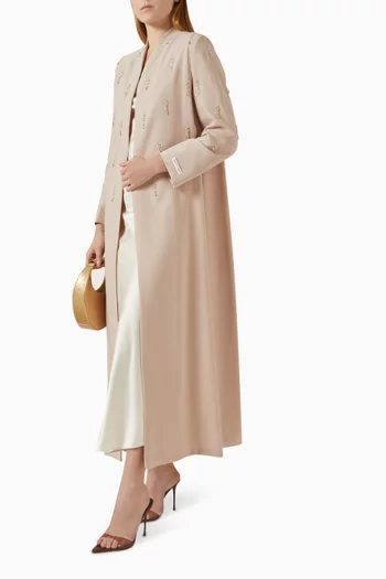Bead-embellished Abaya