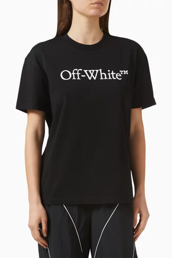 Bookish Logo T-shirt in Cotton