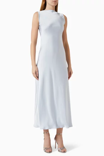 فستان ستون متوسط الطول ستان