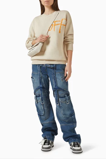 Bookish Shared Sweater in Cotton-knit