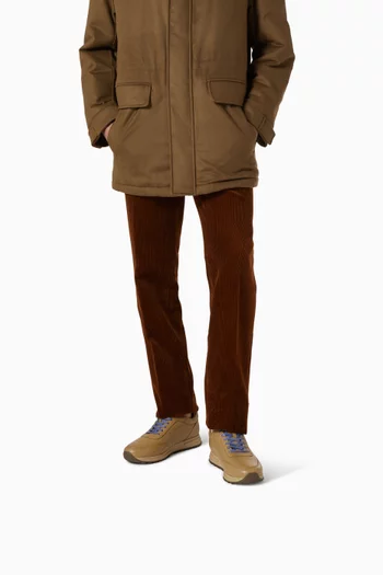 Low-top Sneakers in Leather