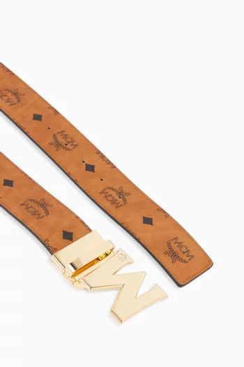 Claus M Belt in Visetos Canvas