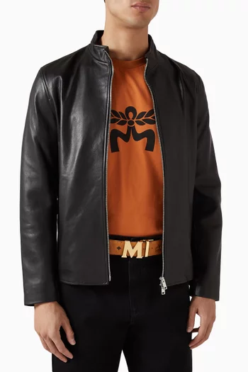 Claus M Belt in Visetos Canvas