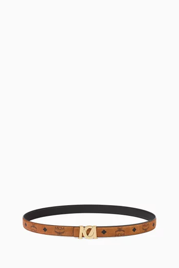 M-Art Belt in Visetos Canvas