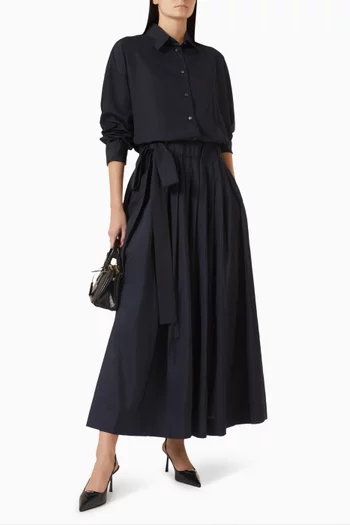 Cinched Shirt in Canvas