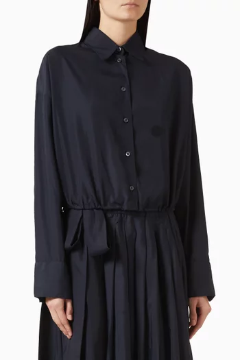 Cinched Shirt in Canvas