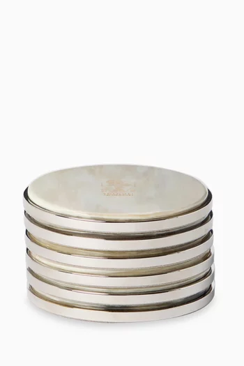 طقم قواعد أكواب، 6 قطع