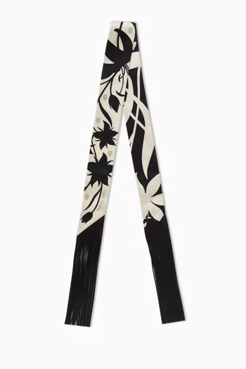 وشاح تويلي بوكيه فاينل ليذر بشرّابات غير مستعمل