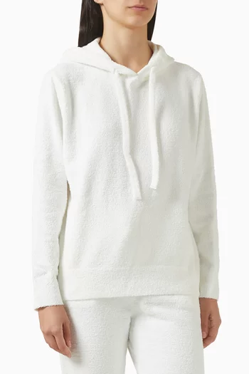 كنزة بغطاء رأس بوكليه معاد تدويره