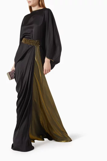 Layla Gold Embellished Dress