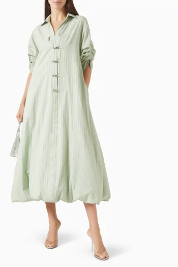 فستان ايفرجرين بمشابك لوبستر