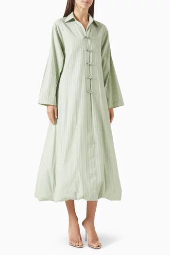 فستان ايفرجرين بمشابك لوبستر