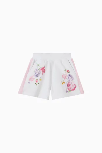 Floral Print Shorts