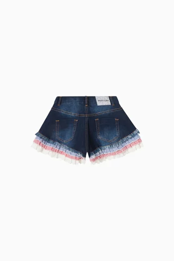 Candy Shorts with Ruffles