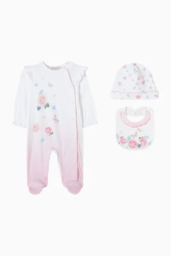 Floral 3-piece Pyjama Set