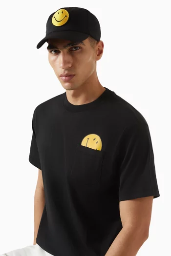 Smiley Classic Cap in Nylon