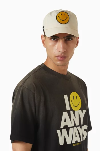 Smiley Classic Cap in Nylon