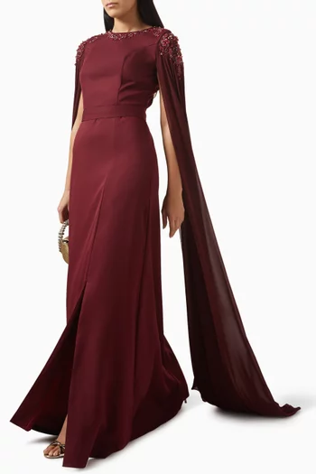 Bead Embellished Gown