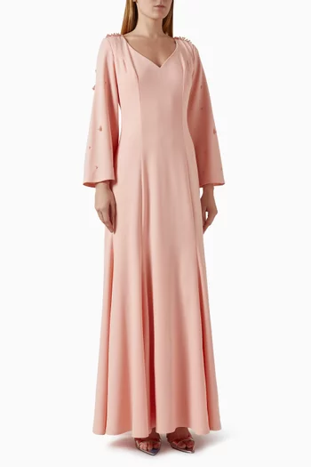 Bead Embellished Gown