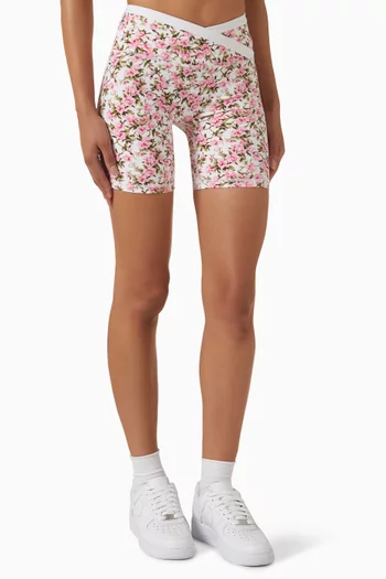 شورت لكس بالانس بتصميم متقاطع قماش فري فورم