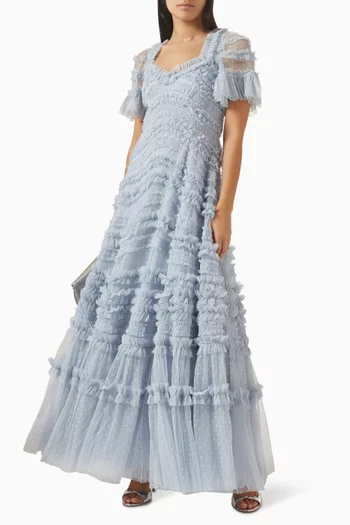 Amara Ruffle Gown