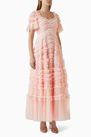 Amara Ruffle Gown