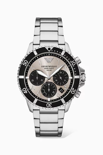 World Explorer Chrono Watch, 43mm